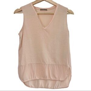 Zara Lightweight Two Tone Tank Top